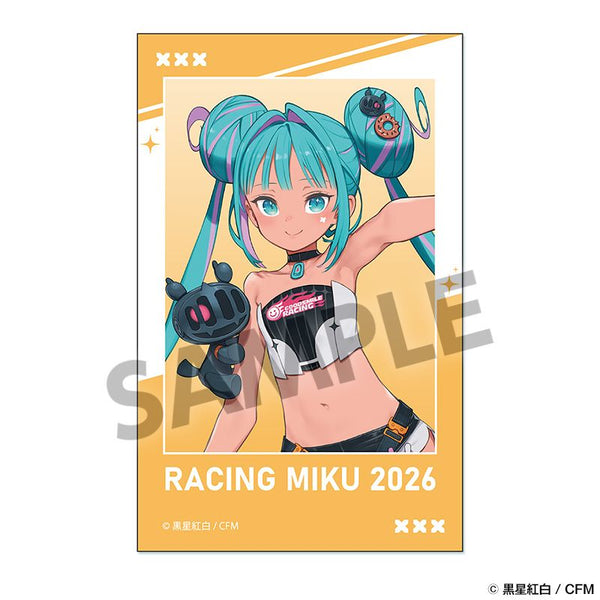 "Racing Miku 2026" Sepang Ver. Instant Photo-Style Sticker