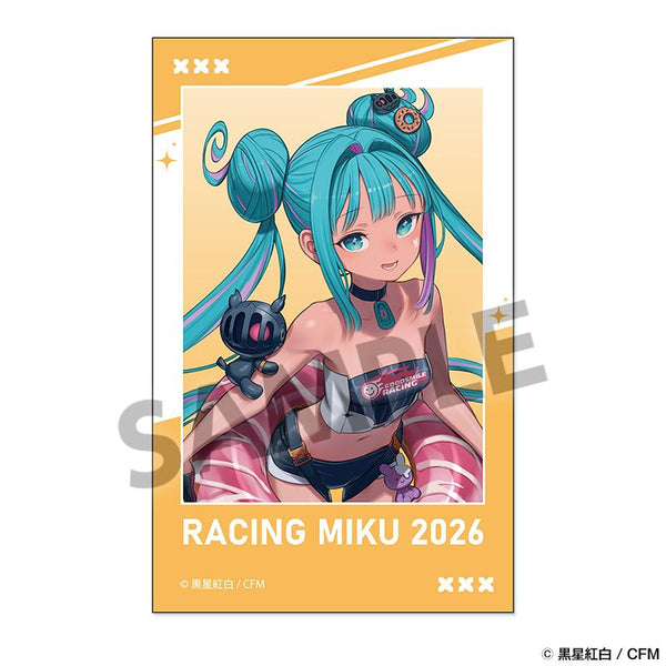 『レーシングミク 2026』Rd.3 SEPANG 応援 Ver. インスタントフォト風ステッカー