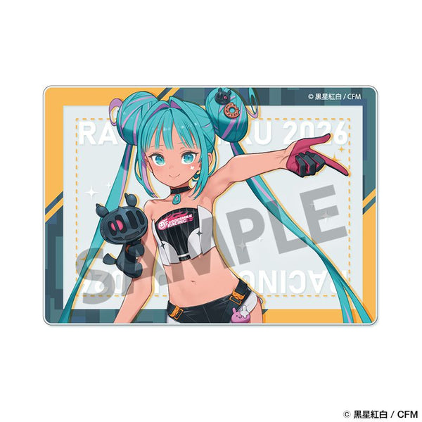 『レーシングミク 2026』セパン Ver. アクリルカード