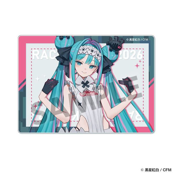 『レーシングミク 2026』カフェ Ver. アクリルカード
