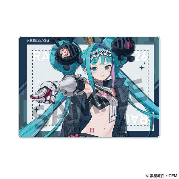 『レーシングミク 2026』GSC 25th Ver. アクリルカード