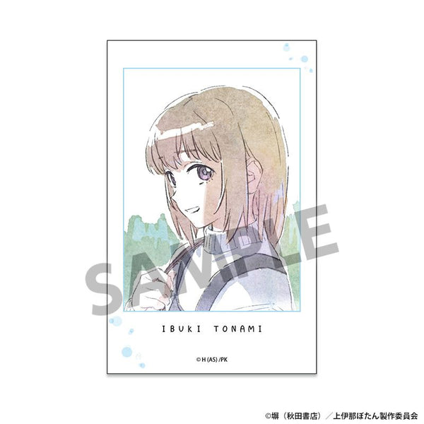 『上伊那ぼたん、酔へる姿は百合の花』インスタントフォト風ステッカー 砺波いぶき