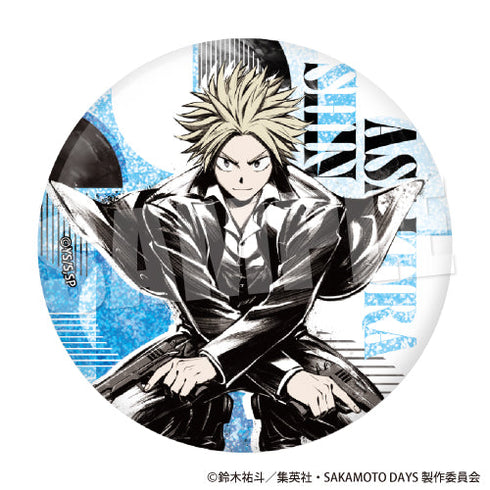 『SAKAMOTO DAYS』BIGホロ缶バッジ ネオ・ペインティングVer. 朝倉シン