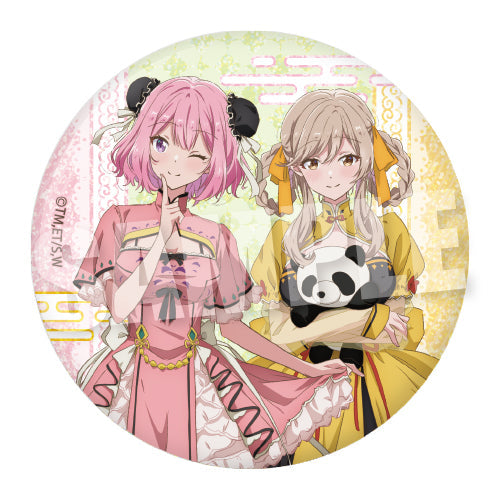 『わたしが恋人になれるわけないじゃん、ムリムリ!(※ムリじゃなかった!?)』BIGホログラム缶バッジ Sweet China Ver. 甘織れな子&瀬名紫陽花