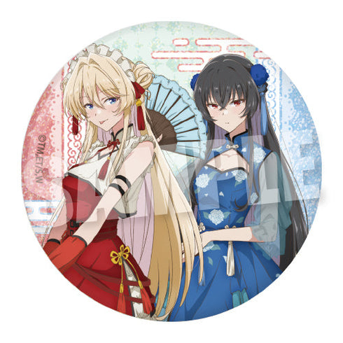 『わたしが恋人になれるわけないじゃん、ムリムリ!(※ムリじゃなかった!?)』BIGホログラム缶バッジ Sweet China Ver. 王塚真唯&琴紗月