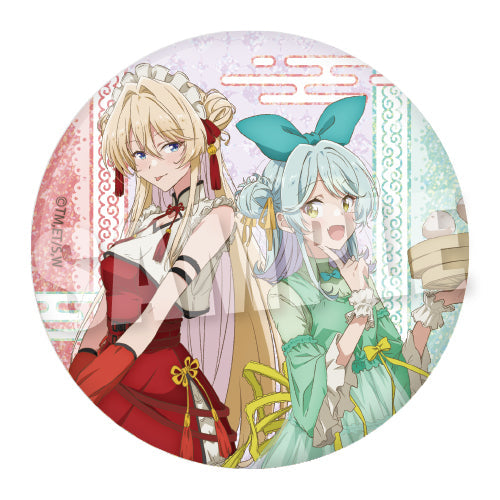 『わたしが恋人になれるわけないじゃん、ムリムリ!(※ムリじゃなかった!?)』BIGホログラム缶バッジ Sweet China Ver. 王塚真唯&小柳香穂