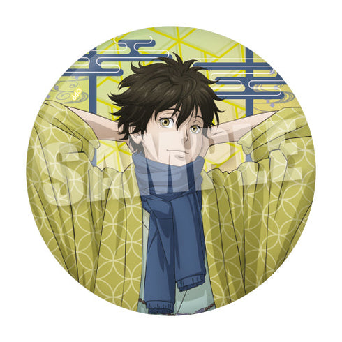 『PSYCHO-PASS サイコパス 3』BIGオーロラ缶バッジ モダン風和装Ver. 慎導灼