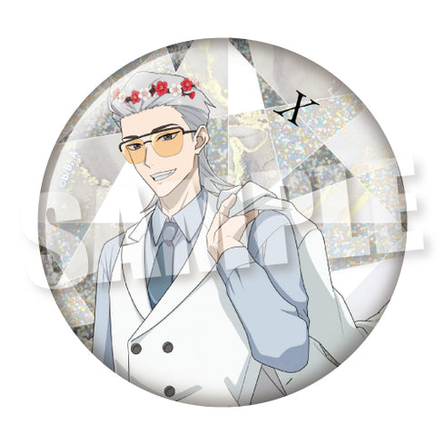 『TO BE HERO X』BIGホログラム缶バッジ FLOWER CROWN Ver. X