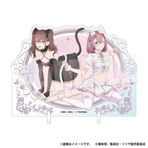 『2.5次元の誘惑』アクリルビジュアルボード 白猫&黒猫Ver.