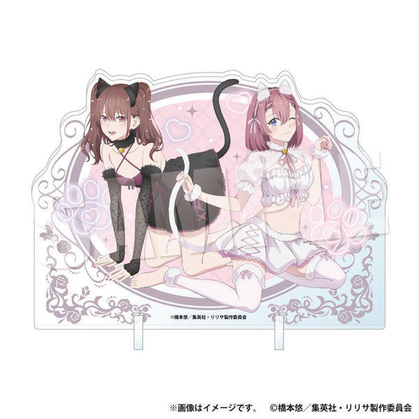 『2.5次元の誘惑』アクリルビジュアルボード 白猫&黒猫Ver.