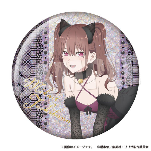 『2.5次元の誘惑』BIGホログラム缶バッジ 白猫&黒猫Ver. 橘美花莉