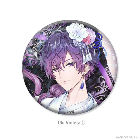 『NIJISANJI EN』周年企画 Noctyx ホログラム缶バッジ 浮奇・ヴィオレタ 1