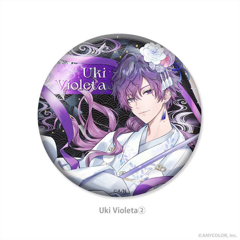『NIJISANJI EN』周年企画 Noctyx ホログラム缶バッジ 浮奇・ヴィオレタ 2