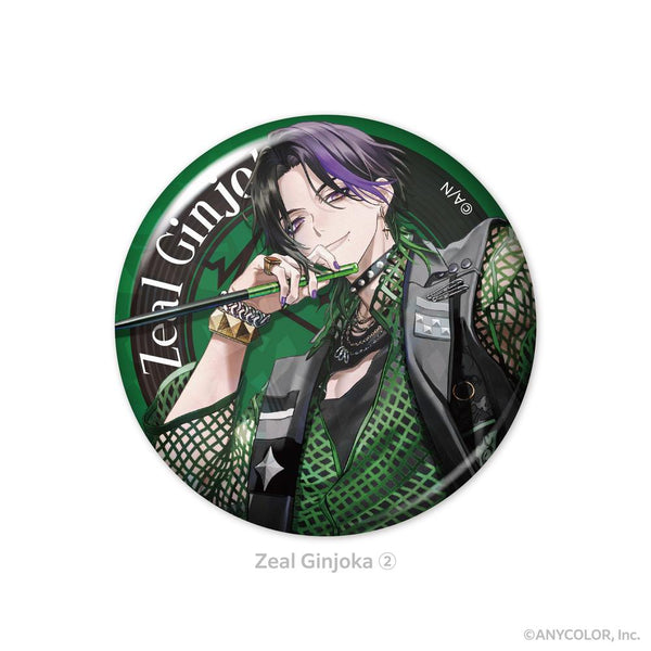 "NIJISANJI EN" Anniversary Project BY THE BEAT Hologram Pin Badge: Zeal Ginjo 2