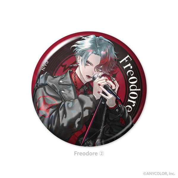 "NIJISANJI EN" Anniversary Project BY THE BEAT Hologram Pin Badge Furiodoru 2