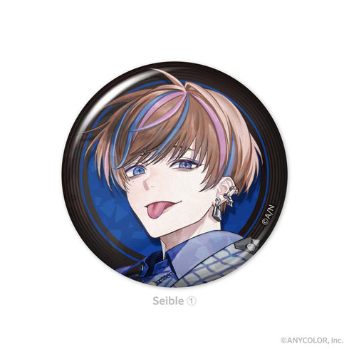 "NIJISANJI EN" Anniversary Project BY THE BEAT Hologram Pin Badge Seiburu 1