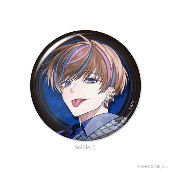 "NIJISANJI EN" Anniversary Project BY THE BEAT Hologram Pin Badge Seiburu 1