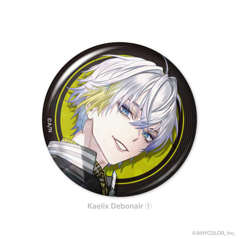 "NIJISANJI EN" Anniversary Project BY THE BEAT Hologram Pin Badge: Keirix Debonair 1
