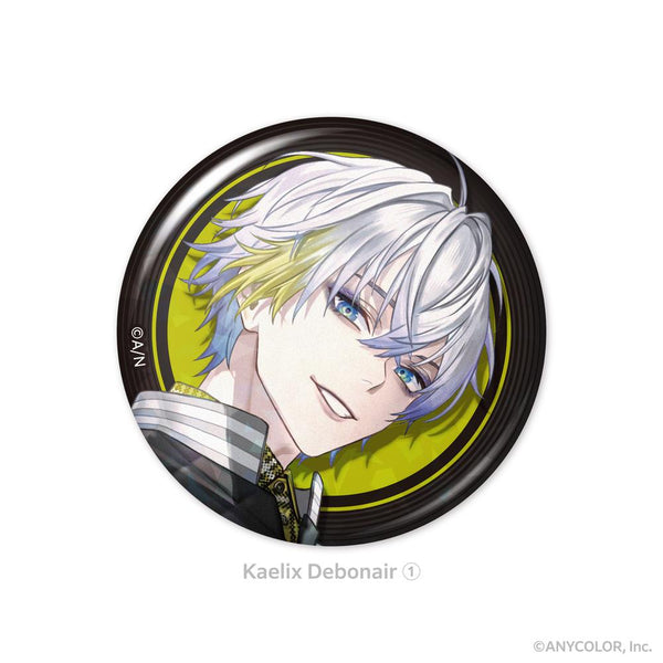 "NIJISANJI EN" Anniversary Project BY THE BEAT Hologram Pin Badge: Keirix Debonair 1