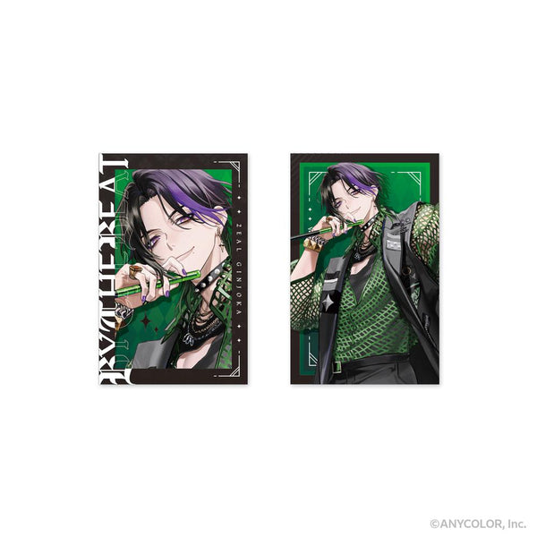 "NIJISANJI EN" Anniversary Project BY THE BEAT Photo-Style Card Set (2 Cards) Zeal Ginjo