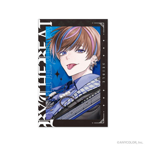 "NIJISANJI EN" Anniversary Project BY THE BEAT Photo-Style Card 2-Pack: Seiburu