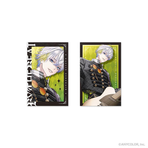 "NIJISANJI EN" Anniversary Project BY THE BEAT Photo-Style Card Set (2 Cards) Keirix Debonair