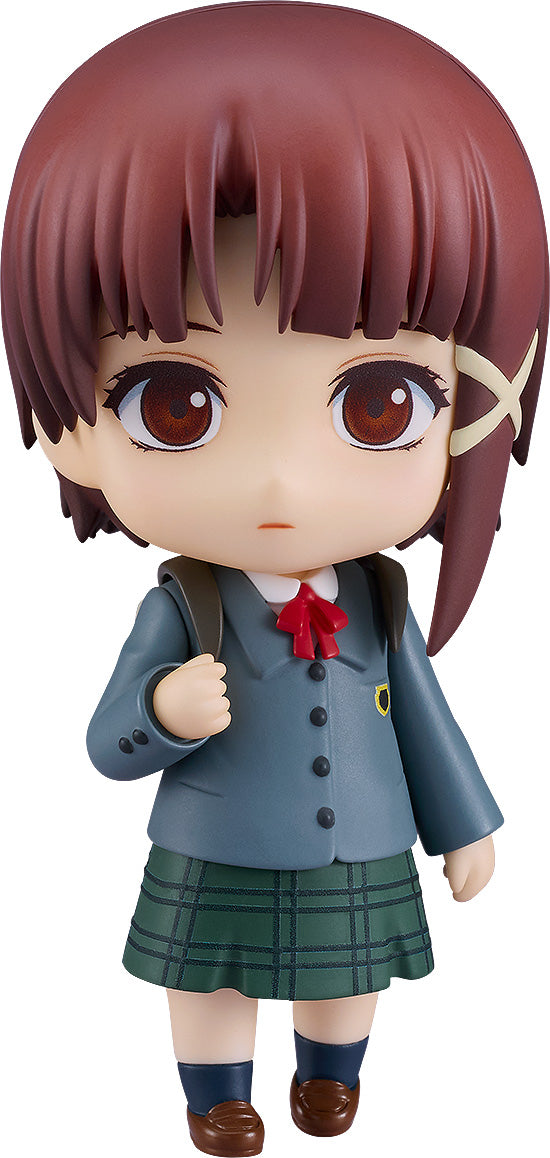 【未開封】ねんどろいどserial experiments lain 岩倉玲音 再販】serial experiments lain ねんどろいど 岩倉玲音｜ホビー