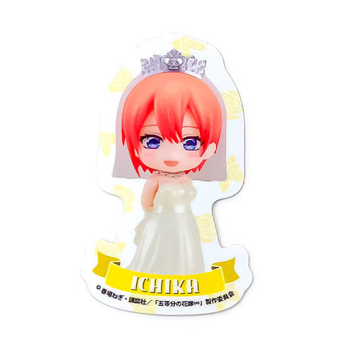 『五等分の花嫁∽』ねんどろいどぷらす ダイカットステッカー 中野一花