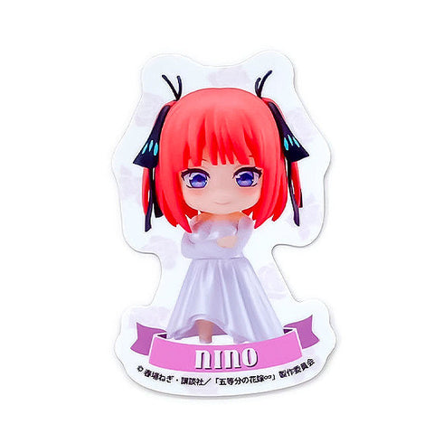 『五等分の花嫁∽』ねんどろいどぷらす ダイカットステッカー 中野二乃