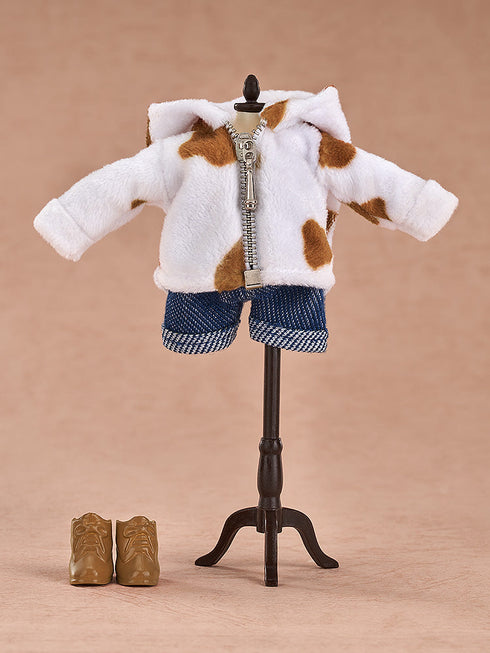 『ねんどろいどどーる』おようふくセット 動物パーカー コーヒーミルク