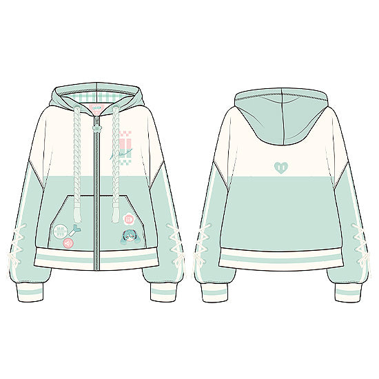 『キャラクター・ボーカル・シリーズ01 初音ミク』初音ミク ミクハグシリーズ パーカー フラワーVer.