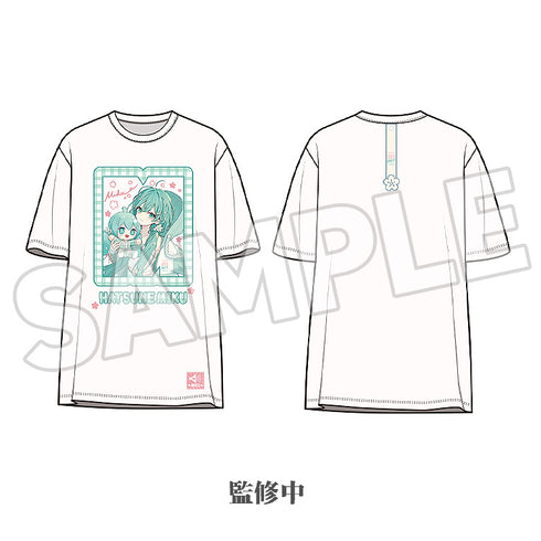 『キャラクター・ボーカル・シリーズ01 初音ミク』初音ミク ミクハグシリーズ Tシャツ フラワーVer.