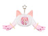 "Puella Magi Madoka Magica: The Story of Rebellion" Fluffy Pin Badge Case Keychain Set
