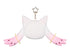 "Puella Magi Madoka Magica: The Story of Rebellion" Fluffy Pin Badge Case Keychain Set