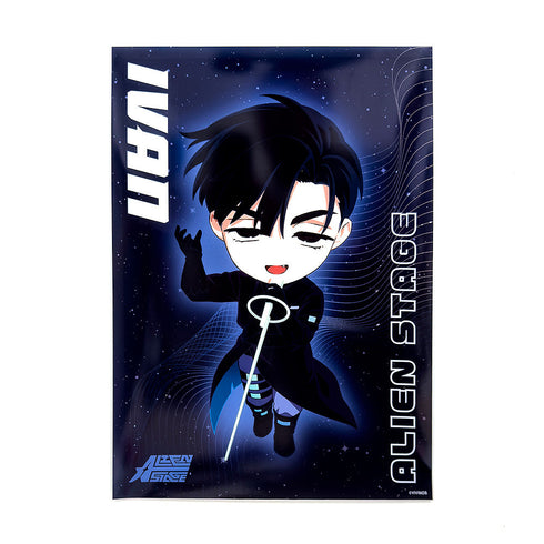 『ALIEN STAGE』ねんどろいどぷらす クリアポスター イヴァン