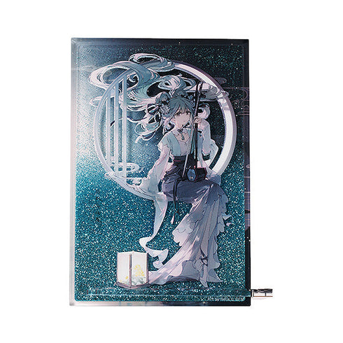 『キャラクター・ボーカル・シリーズ01 初音ミク』初音ミク 砂入りアクリルブロック 漢宮秋月Ver.