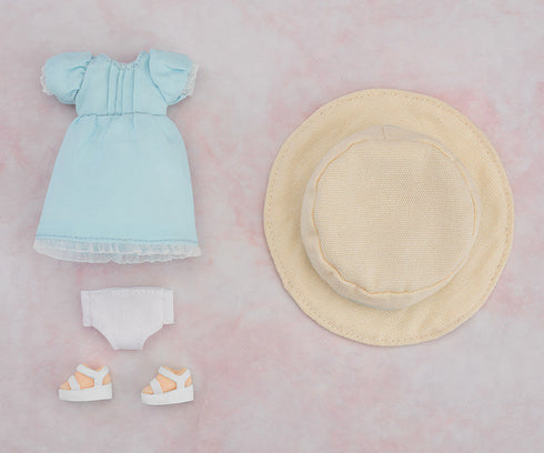 『ねんどろいどどーる』おようふくセット シンプルワンピース(ブルー)