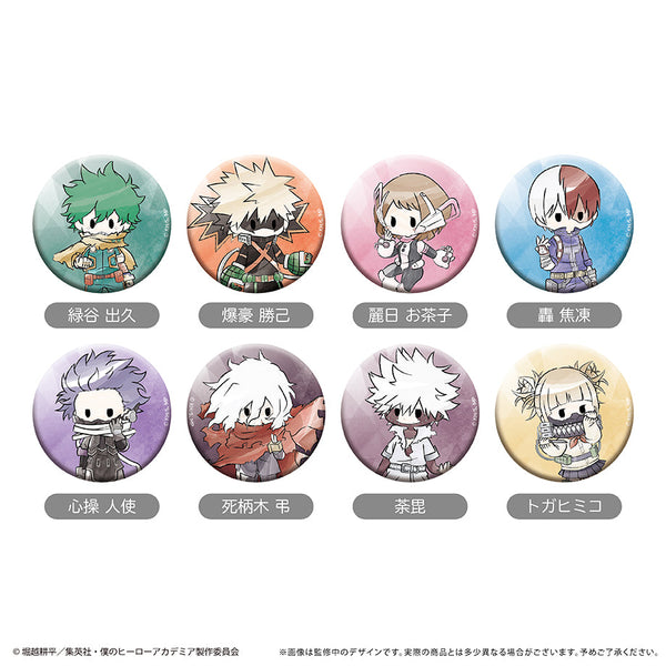 『僕のヒーローアカデミア』レトロちっく缶バッジ【BOX】