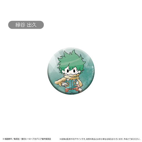 『僕のヒーローアカデミア』レトロちっく缶バッジ【BOX】