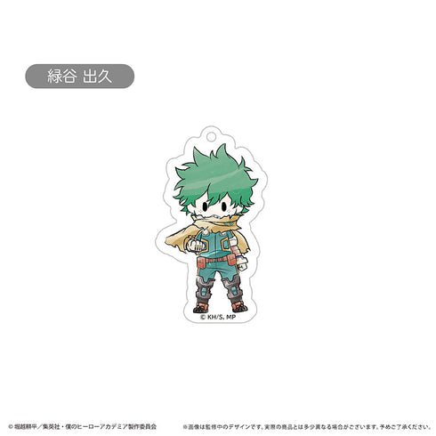 『僕のヒーローアカデミア』レトロちっくアクリルキーホルダー【BOX】