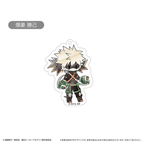 『僕のヒーローアカデミア』レトロちっくアクリルキーホルダー【BOX】