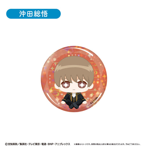 『銀魂』ラメ缶バッジ おすわりVer.【BOX】