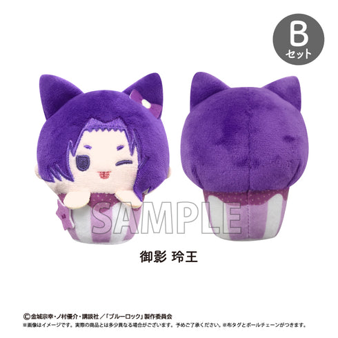 《藍鎖》杯子蛋糕絨毛玩偶組 粉彩版 B組