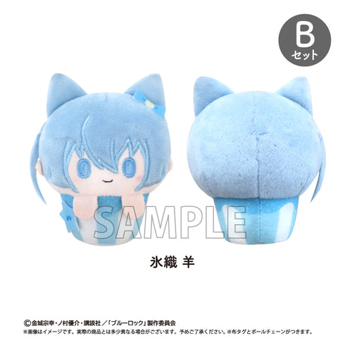 《藍鎖》杯子蛋糕絨毛玩偶組 粉彩版 B組