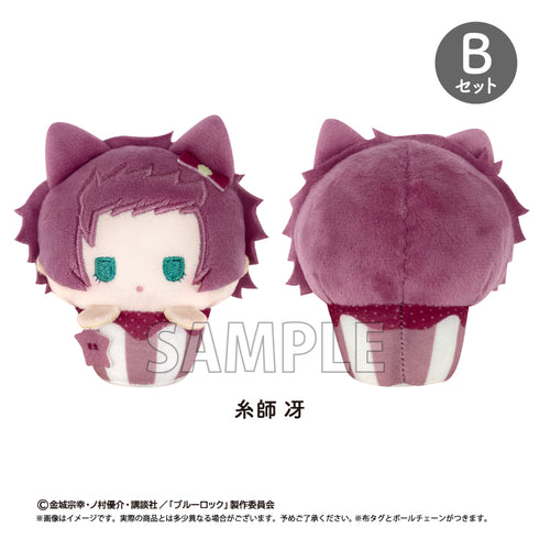 《藍鎖》杯子蛋糕絨毛玩偶組 粉彩版 B組
