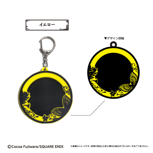 『妖狐×僕SS』ラバー缶バッジケース コミック風 Ver. イエロー