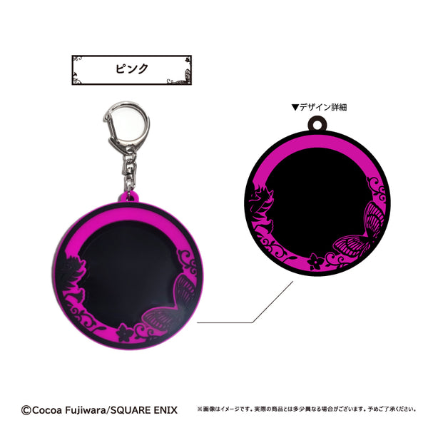 『妖狐×僕SS』ラバー缶バッジケース コミック風 Ver. ピンク