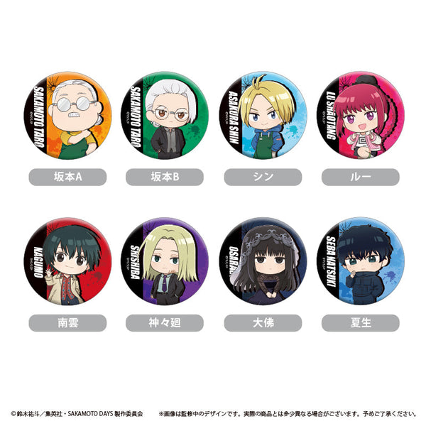 『SAKAMOTO DAYS』ラメ缶バッジ 通常Ver.【BOX】