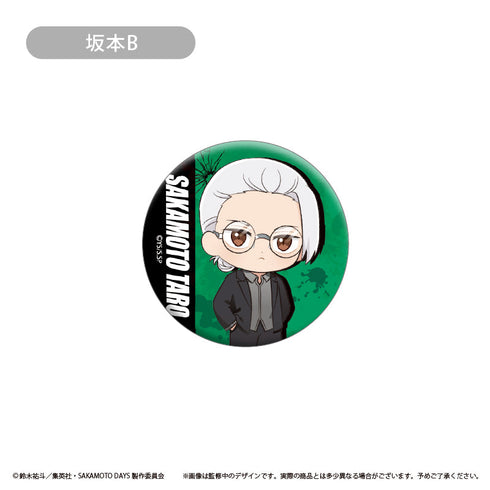 『SAKAMOTO DAYS』ラメ缶バッジ 通常Ver.【BOX】