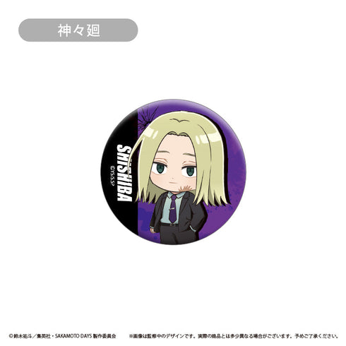 『SAKAMOTO DAYS』ラメ缶バッジ 通常Ver.【BOX】